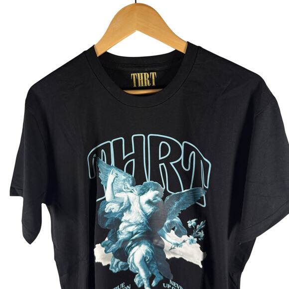 THRT Denim Stay True To The Vision T-shirt Men’s L - Streetwear Preppy Angelic - Picture 5 of 12